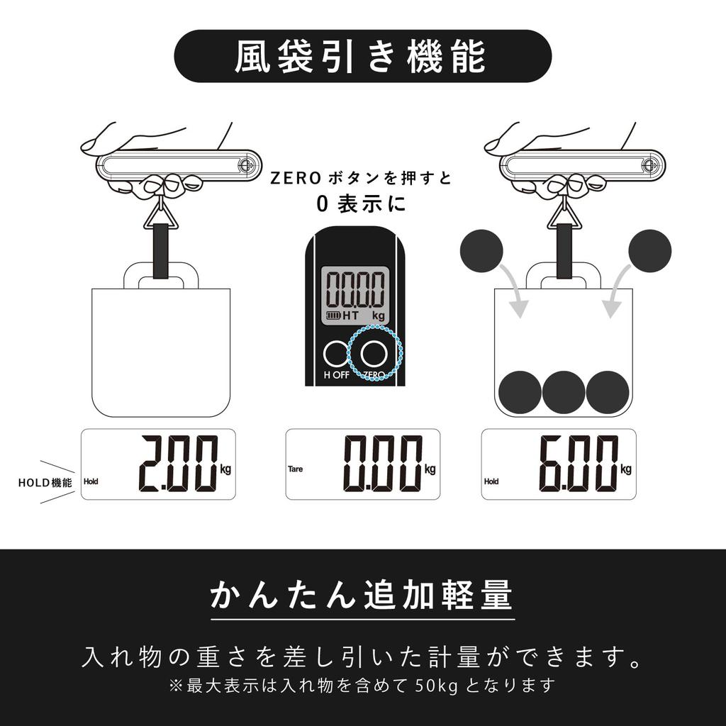 Dretec Luggage Scale with Measuring No Batteries Travel Tare 50kg Travel Convenient Triangular Comfortable Travel Item for Overseas and Domestic No