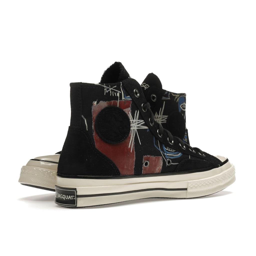 Jean-Michel Basquiat X Converse Chuck 70 High Kings of Egypt III Unisex Sneakers Black Multi Egret 172585C