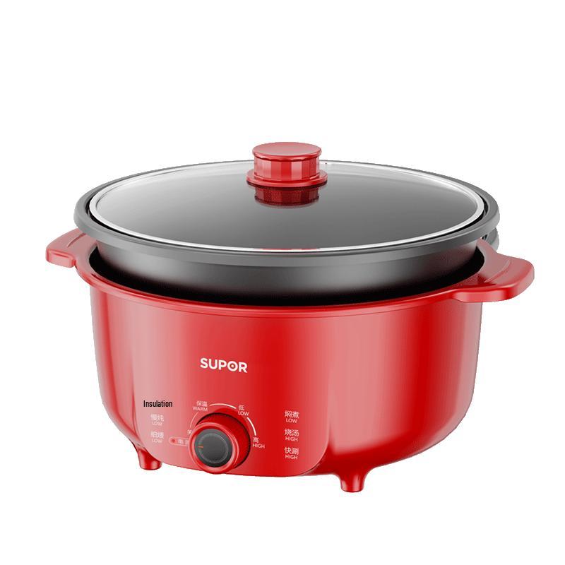 SUPOR Multi-functional Electric Hot Pot CN plug (adapter included) красный