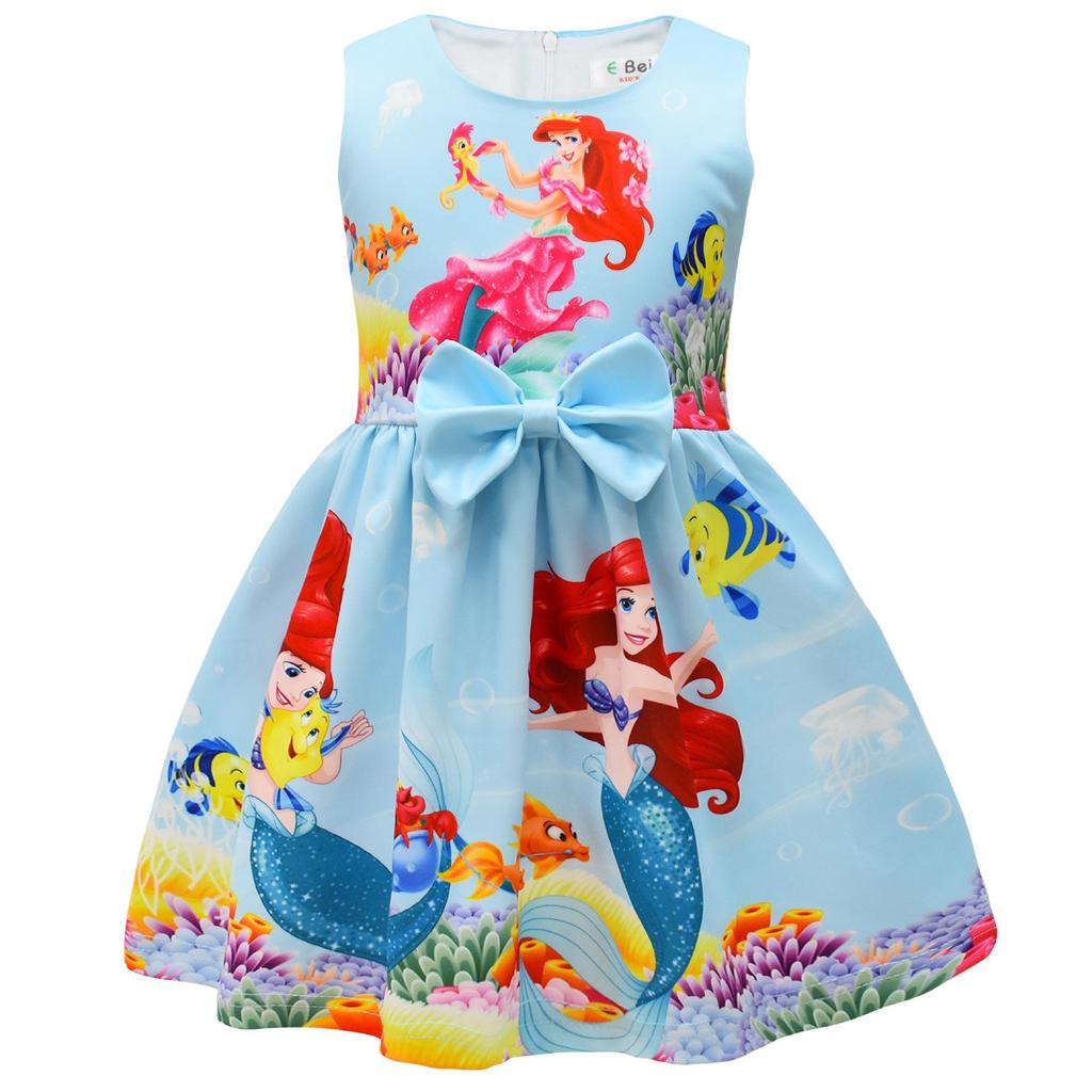 Source, Descendants, Moana, Moana, Girls Dress, Girls Bow Dress Skirt
