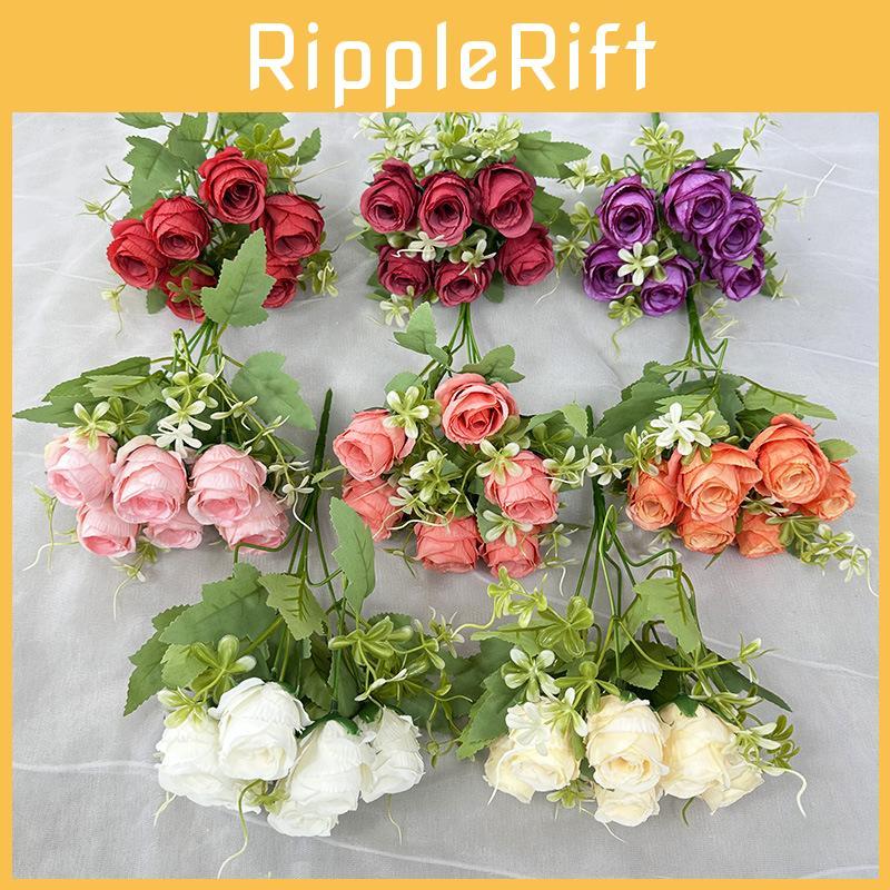 Flower Rose Simulation Bouquet For Event Decoration And Prop Photography