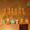 Hamburg SpongeBob Cartoon Cute Doll Car Keychain Couple's Bag Keychain Kawaii Cute Personalized Gifts Y2k Fashion Toys Anime