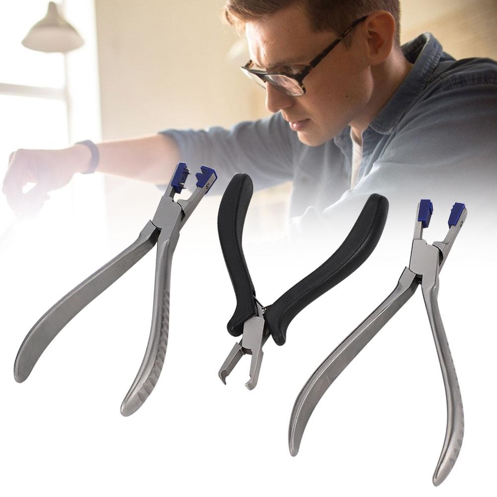 3pcs Rimless Eyeglasses Plier Optical Eyeglasses Adjusting Pliers Repairing Kit