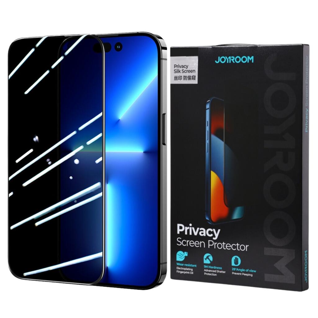 Vollbild-Hartglas, Joyroom Jr-P03 mit Blickschutz für Apple iPhone 14 Plus 6,7