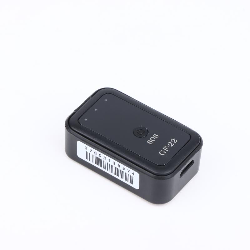 GF22 Mini GPS Tracker Device Wireless Locator with SOS for Kids Pets Vehicles Safety