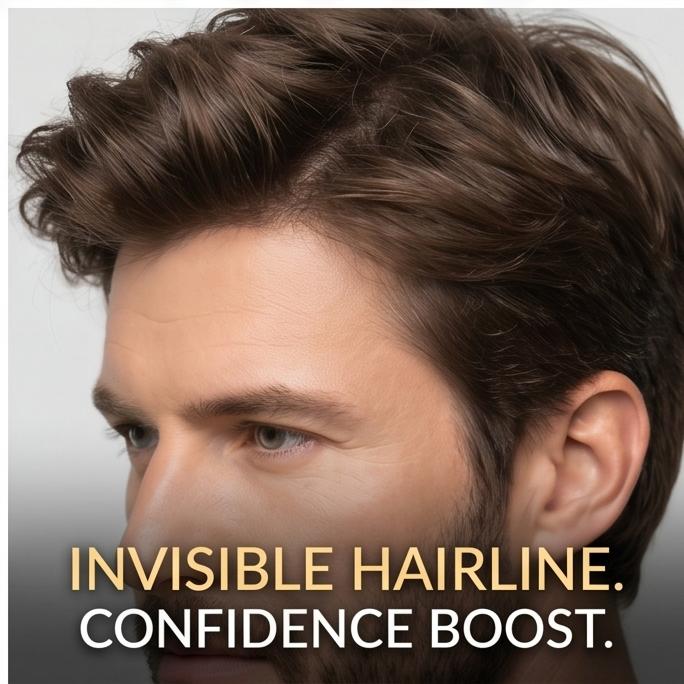 Men's Short Fluffy Curly Wig, Heat Resistant Synthetic Hair, Rose Net Cap, Natural Looking for Daily & Party Occasions