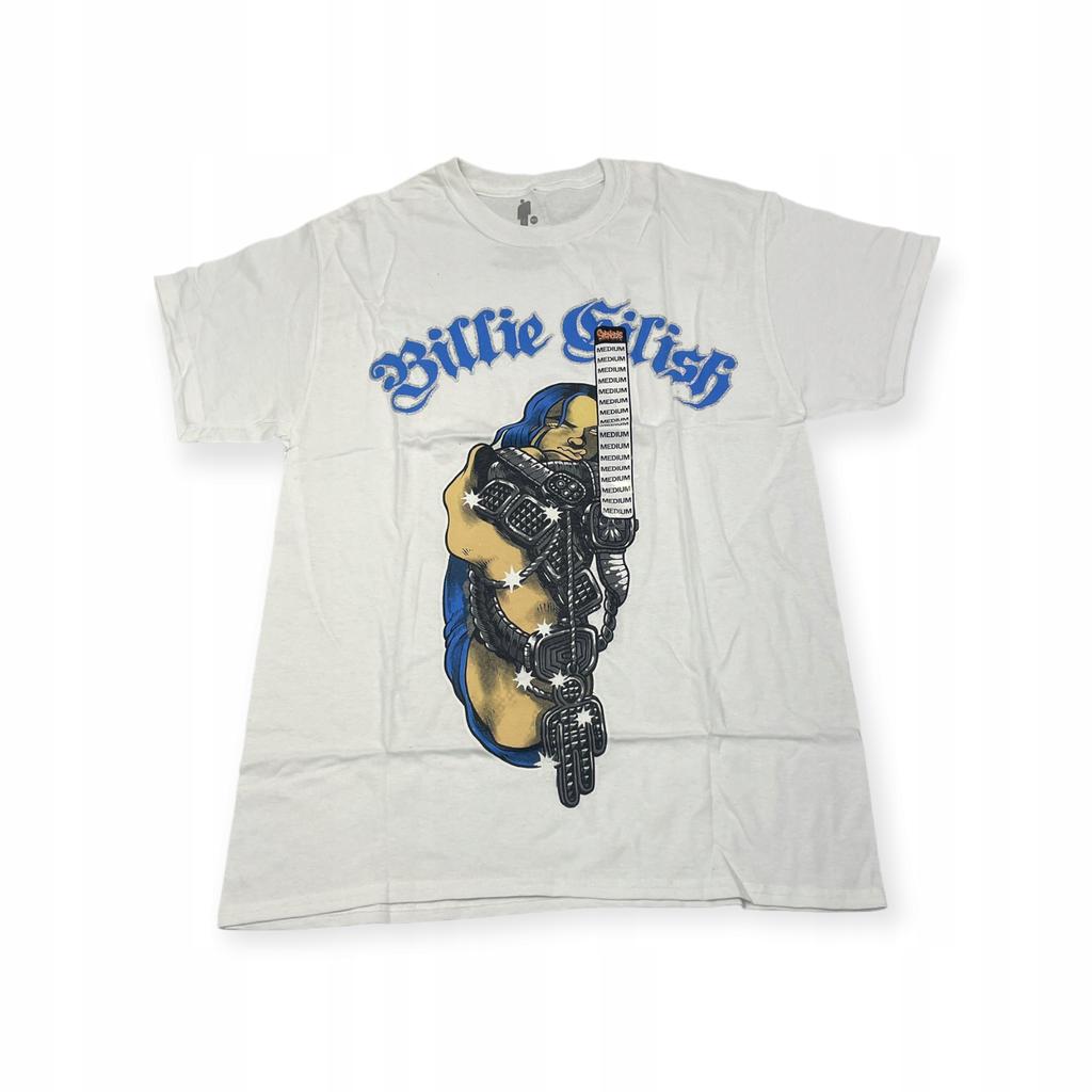 Koszulka T-shirt męski okrągły dekolt SPENCER'S BILLIEEILISH M