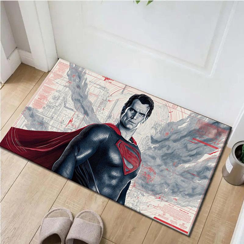 

1pc Office Carpet Chair Mats Superman: Steel Superhero Perfect for Office Chairs, Living Rooms, Or Bedrooms,Polyester Carpet.HDT123 60cm by 90cm