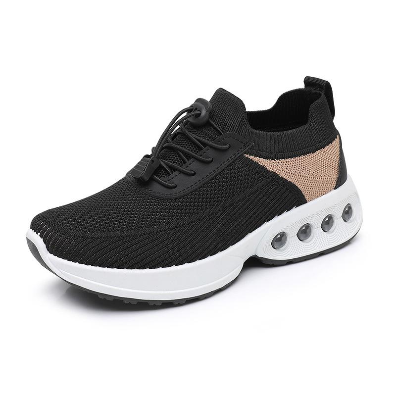 

Shoes women s new spring and autumn women s casual sports shoes versatile trend wear-resistant breathable non-slip couple round head women s shoes 36 чёрный