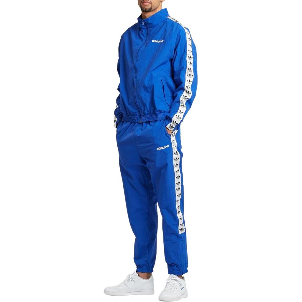Adidas Originals Trefoil Track Pants Retro Sports Men Bottoms Blue CE4822