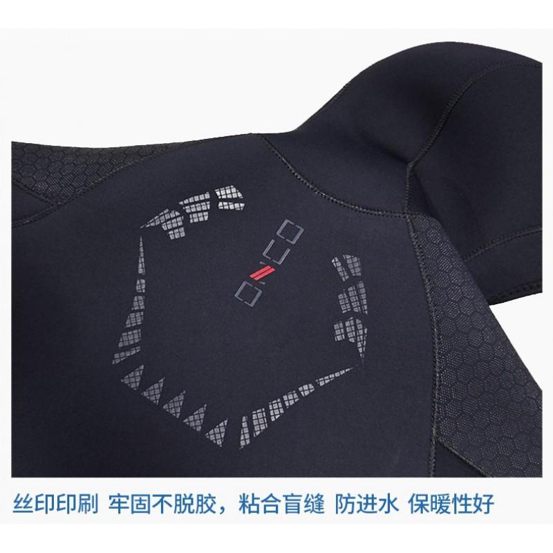 5mm Neoprene Wetsuit Men Full Body Thermal Dive Suit Freediving Surfing Cold Water Swimming Winter