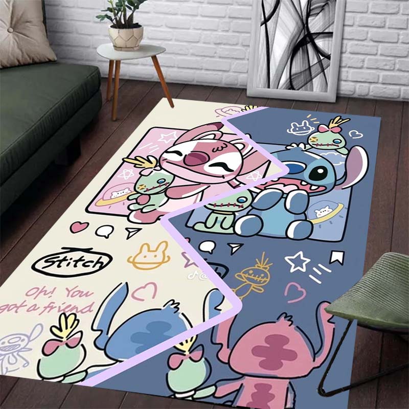 Stiddy-patterned Carpet for Love Affairs - Slip-resistant Kitchen, Outdoor Carpet, Home and Bedroom Decoration, Birthday Gift