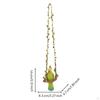 Parrot Hanging Ornament Textured Feather Detail for Reading Nooks