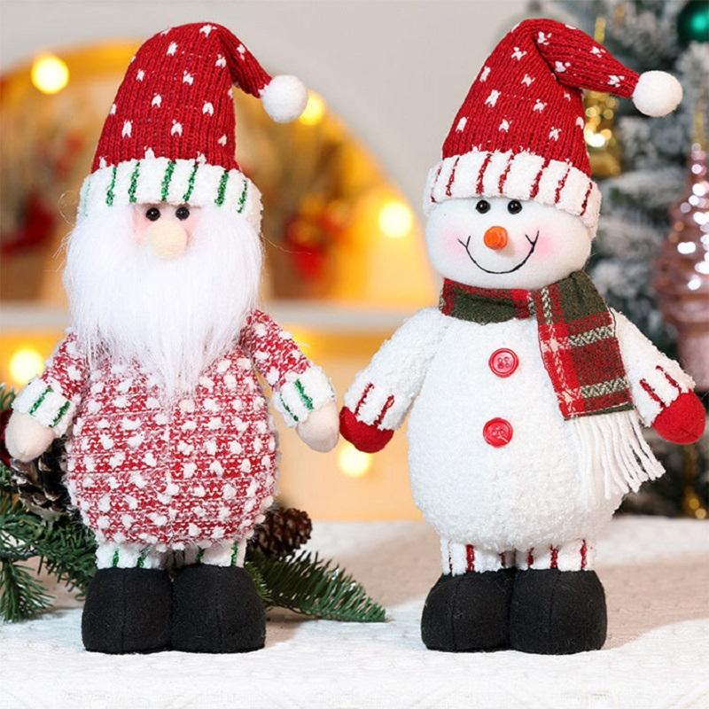 Elk Doll Personalized Decorative Light Up Doll Santa Claus Doll Magical Christmas Decorations For Diy Christmas