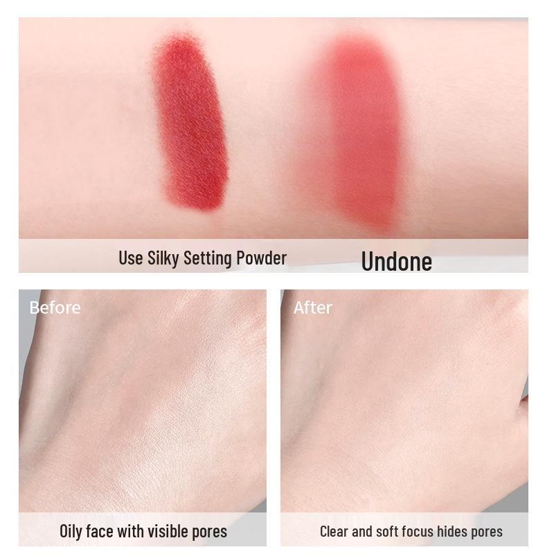 Soft Focus Long-Lasting Loose Setting Powder - Oil Control, Waterproof & Sweatproof, No Caking or Smudging.