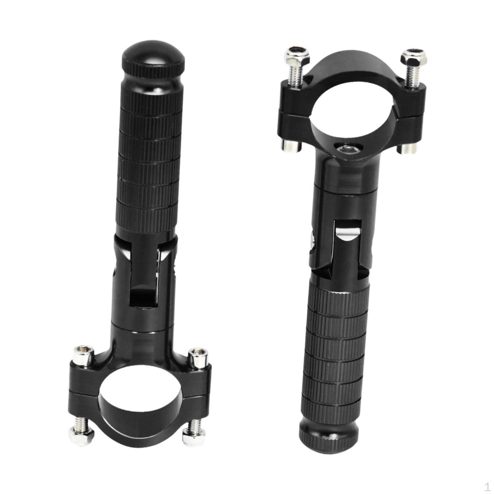 

1 Пара Мотоциклетних Підніжок Електричний Мотоцикл Підніжки Підставки Педалі Складні чорний