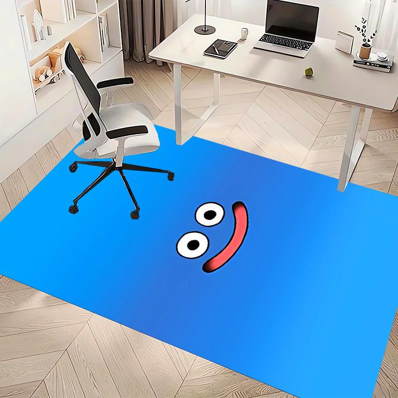 Dragon Quest Slimes Printed Absorbent Washable Carpet,Non-Slip Bathroom Mats,Kitchen Rugs,Living Room Entrance,Camping Picnic Rugs
