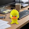 2pcs 3D Printed Angry Duck Figurine Home Decoration Gift For Kids Cartoon Yellow Duck Desktop Shelf Ornament