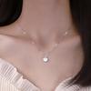 PONYKISS  Sterling Silver Shell Pendant Chains Necklaces for Women Cute Animal Fine  Minimalist Accessories In Summer