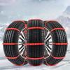 10/20 Pcs Snowmobile Tire Chain Nylon Universal Anti-Slip Safety Chain Car Suv Truck Motorcycle Accessories