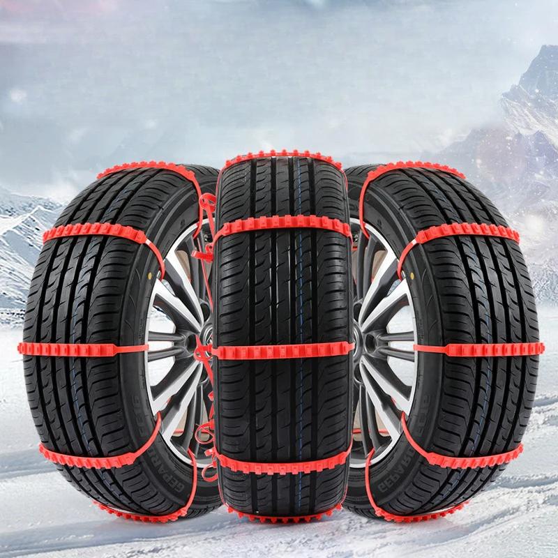 10/20 Pcs Snowmobile Tire Chain Nylon Universal Anti-Slip Safety Chain Car Suv Truck Motorcycle Accessories