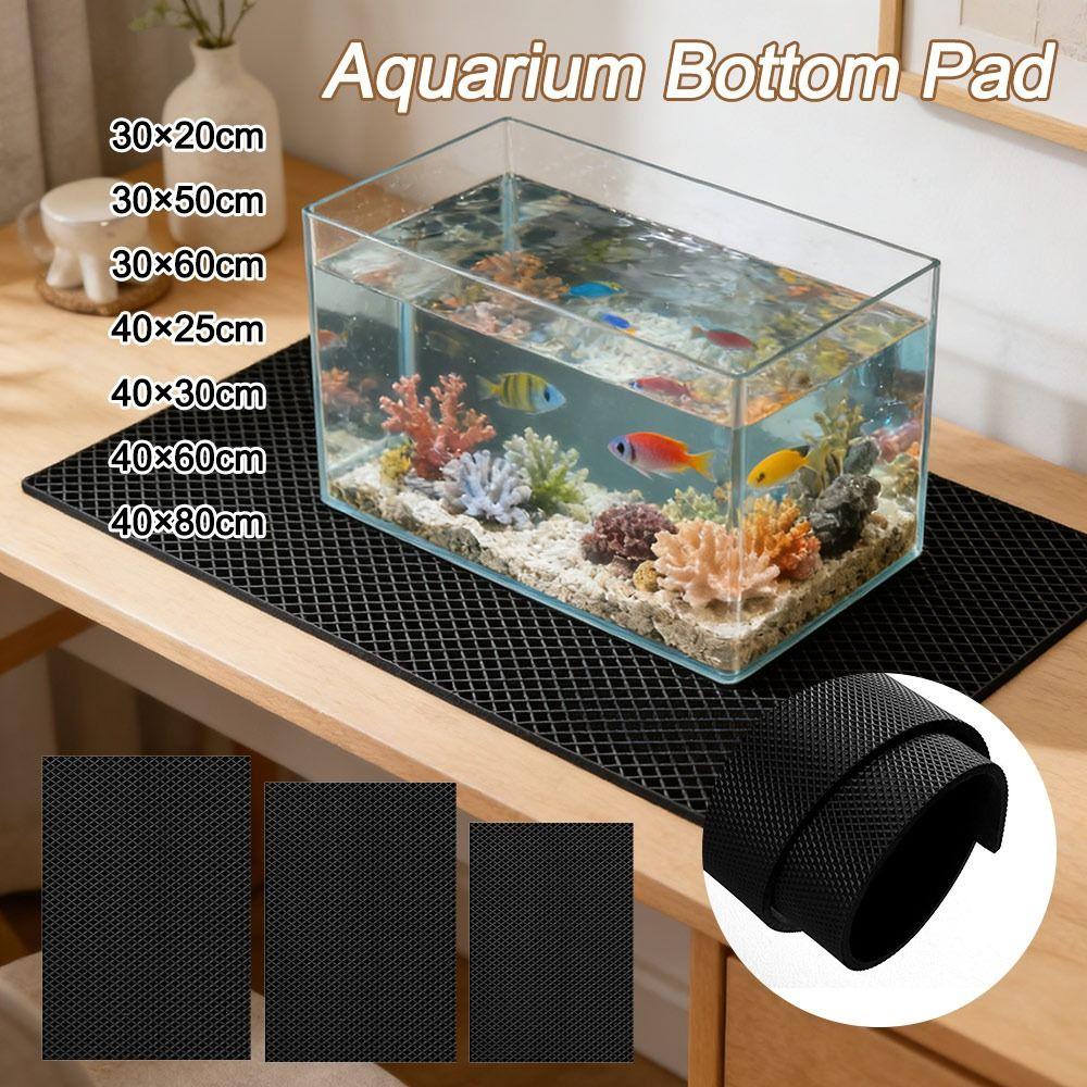 6mm Thickened Aquarium Bottom Pad Explosion-proof Shatterproof Aquarium Protective Pad Shock-absorbing High-density