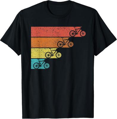 Funny Bicycle Vintage Mountain Bike Retro Wheel Gift T-Shirt