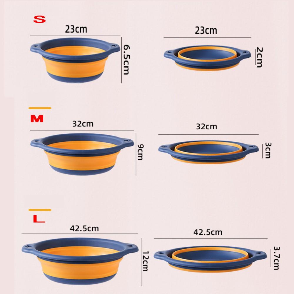 Portable Foldable Laundry Basin Plastic Travel Folding Wash Basin Safe Durable Foldable Wash Basin Bathroom Household Supplies