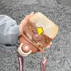 Kawaii Bär Polymer Wasserflasche Für Kinder Lernende Großer Bauch Doppelter Trinkhalmbecher Große Kapazität Schule Auslaufsicher Ket Praktische Nutzung