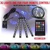 LED Lights for Motorcycle Accessories RGB APP Sound Control Moto Backlight Flexible Waterproof Decoration Light Neon Strip 12v