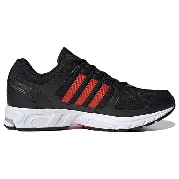 Adidas Equipment 10 Comfortable Trendy Mesh Slip-Resistant Durable Lightweight Low-Top Casual Running Shoes Unisex Sneakers Black White Red IF0186