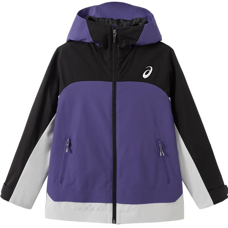 ASICS Kids Color Block Triple-Proof Hooded Jacket 160