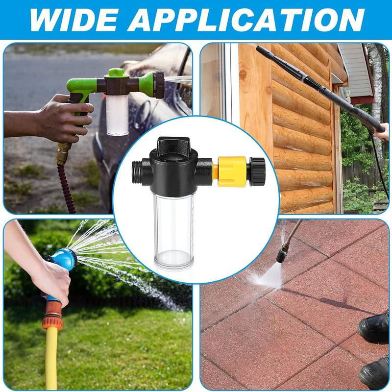 Boat Engine Flush Mixer Liquid Flow Valve Salt Remover Solution for Outboard & Inboard Engines Garden Hose Compatible