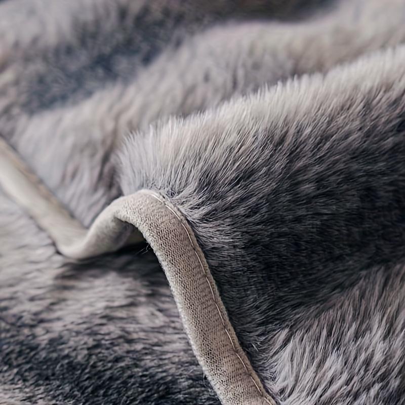 Dicker, warmer, superweicher, rutschfester Plüsch-Sofabezug, moderner, luxuriöser Kaninchen-Plüsch-Sofabezug in L-Form, universelle Couchbezüge