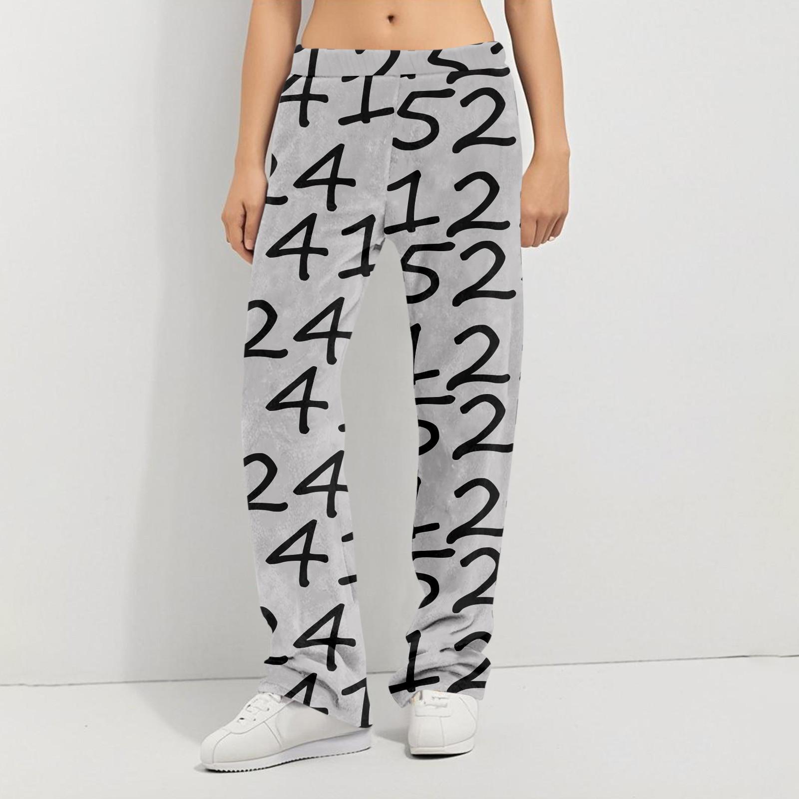 

Аніме Піжамні штани Одяг для сну Повсякденні штани на шнурку з еластичною талією Зручні прямі вільні штани для йоги S