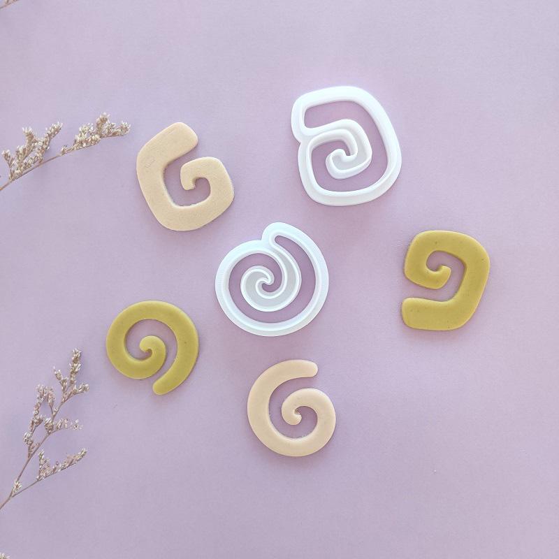 Geometry Polymer Clay Shape Cutter  Irregular Round Oval Earring Cutters Earring Mould Clay Supplies Handmade DIY Jewellery