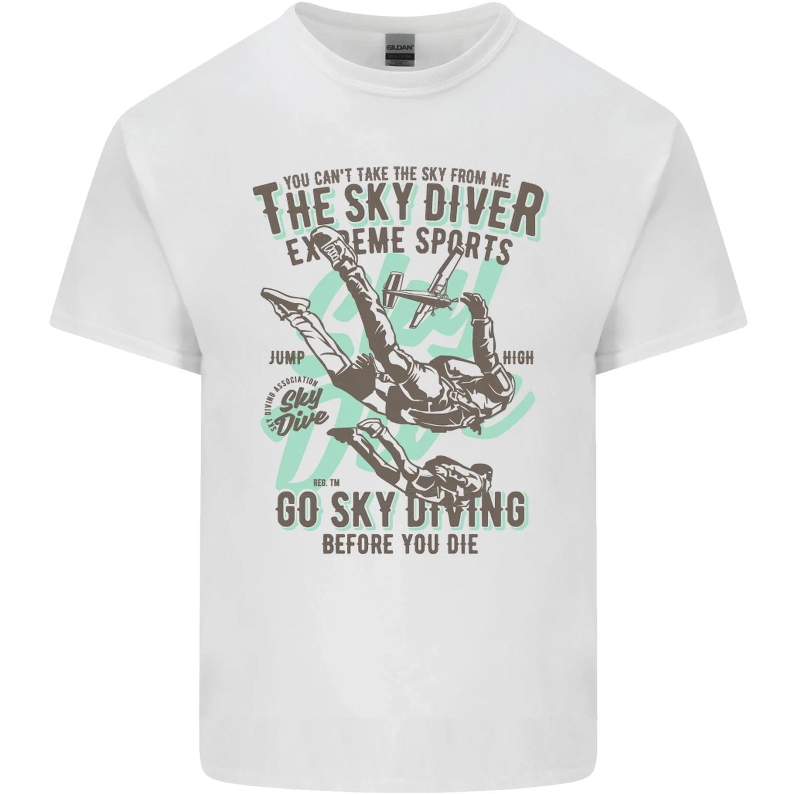 The Skydiver Extreme Sports Skydiving Kids T-Shirt Childrens 4XL