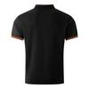 Men's Color Blocked V-neck Single Breasted Shirt  Men's Casual And Comfortable Short Sleeved Shirt