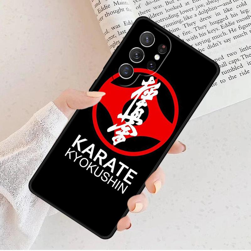 Oyama Kyokushin Karate Phone Case For Samsung Galaxy S25 S23 S30 S8 S21 S20 FE S24 S22 Note 10 20 S8 Plus Lite Ultra