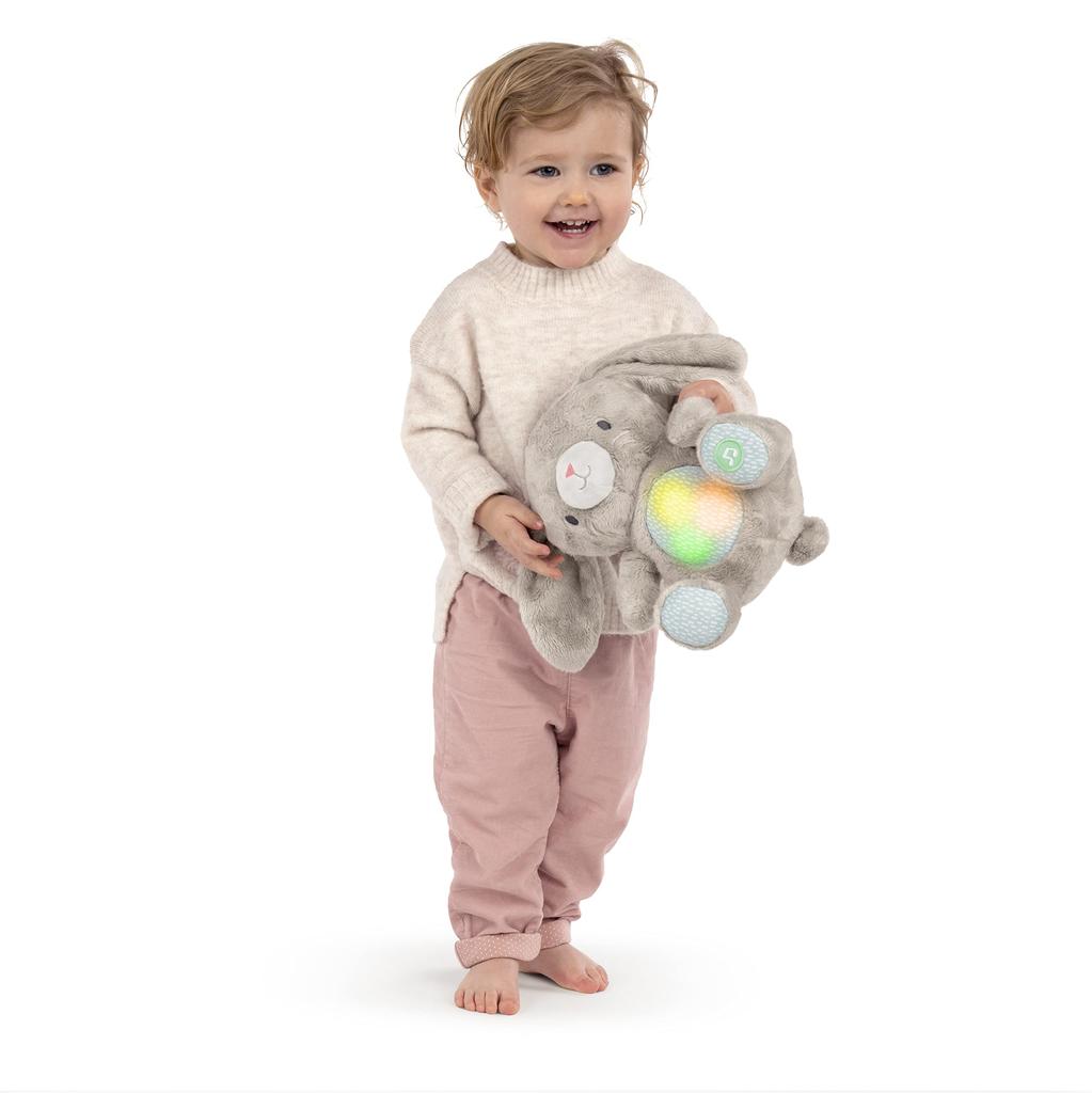 Ingenuity Sylvie the Rabbit Heartbeat Plush Toy with Soothing Sounds (Ages 0+) (Product Code 12920)