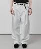 Ssei Essential Cotton Wide Twill Pants Light Grey