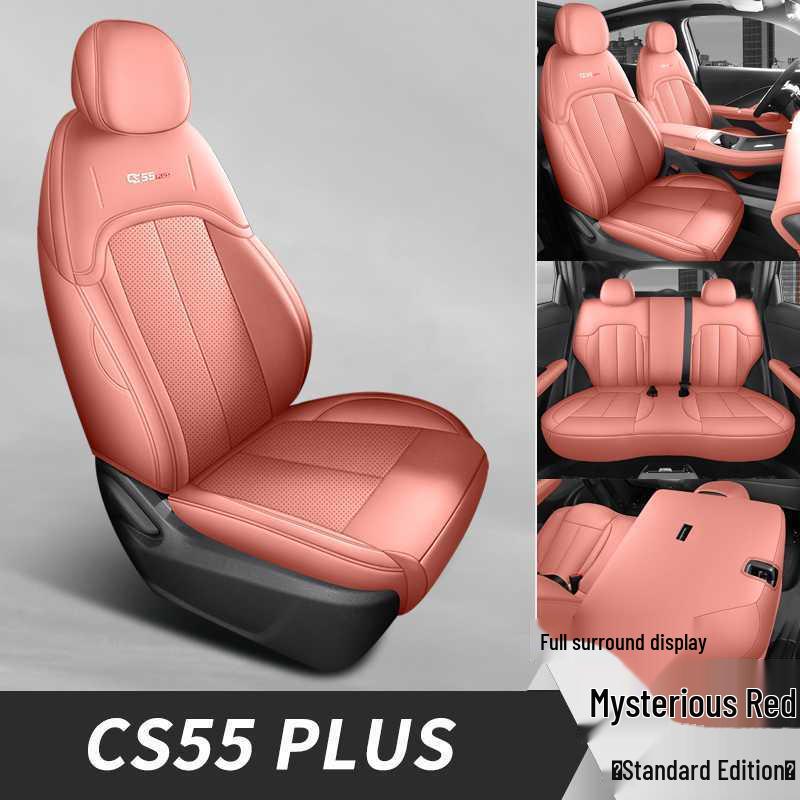 Fourth Gen Changan CS55 PLUS Seat Covers: 26 Model-Compatible, Fully Enclosed, Four-Season Car Seat Cushions.