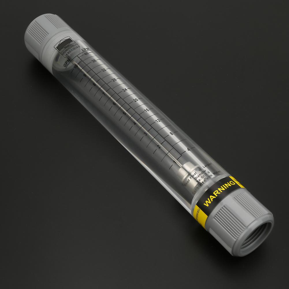 LZM-25G Acrylic   Tube Type Liquid  meter   Meter for Water Female G1in(1-10GPM)