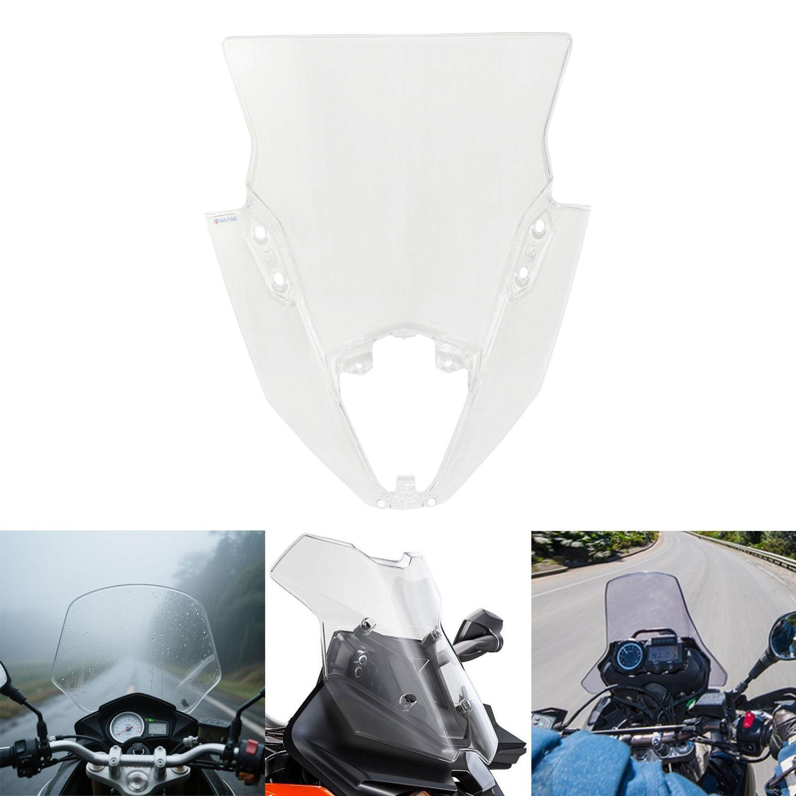 

Motorcycle Windshield , Simple Installation, Replacement Windscreen Fairing for Ninja 650 er-6F чистый
