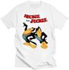 Vintage Men T Shirt Heckle and Jeckle Women Men Unisex Tshirt Natural Color DTG PrintM