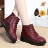 Womens Winter Warm Plush Cotton Boots Non Slip Soft Sole Thick Insulation Elderly Mom Grandma Snow Boots