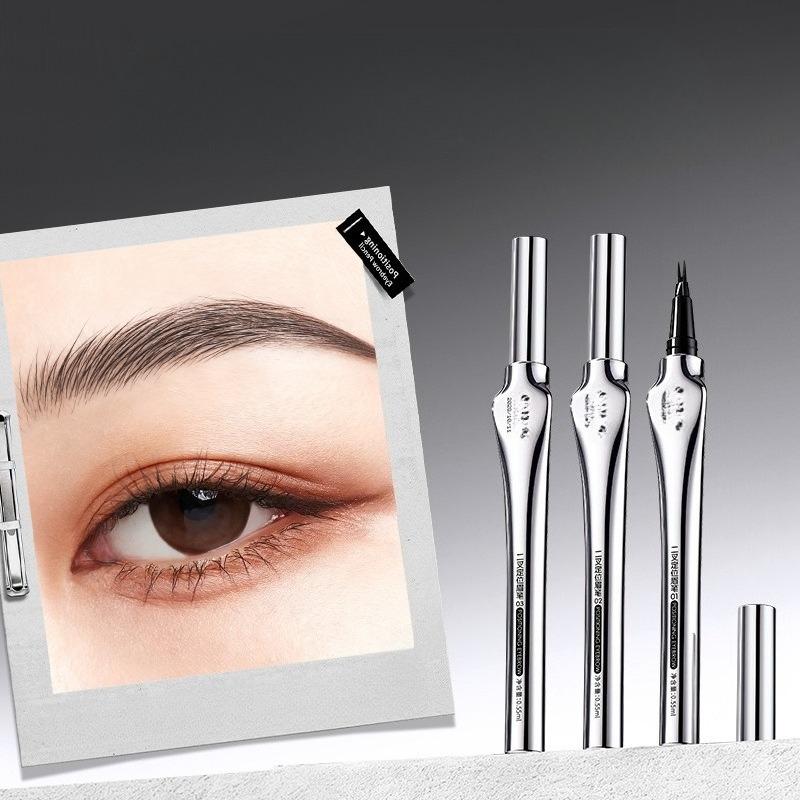 Positioning Eyebrow Pencil Is Waterproof Sweat-proof Does Not Fade  and Lasts for A Long Time It Is A Natural Wild Eyebrow Pencil