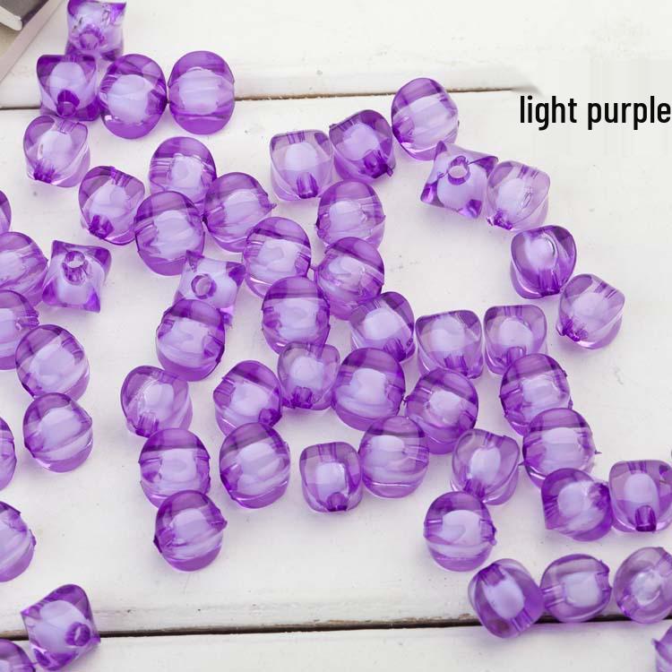 8mm Square Watermelon Acrylic Bead for DIY Jewelry 8MM фиолетовый