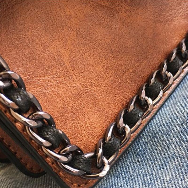 Senior Sense of Ladies Chain Bag Casual Versatile Crossbody Bag Fashion High-grade Single Shoulder Retro Hong Kong Style Small Square Bags