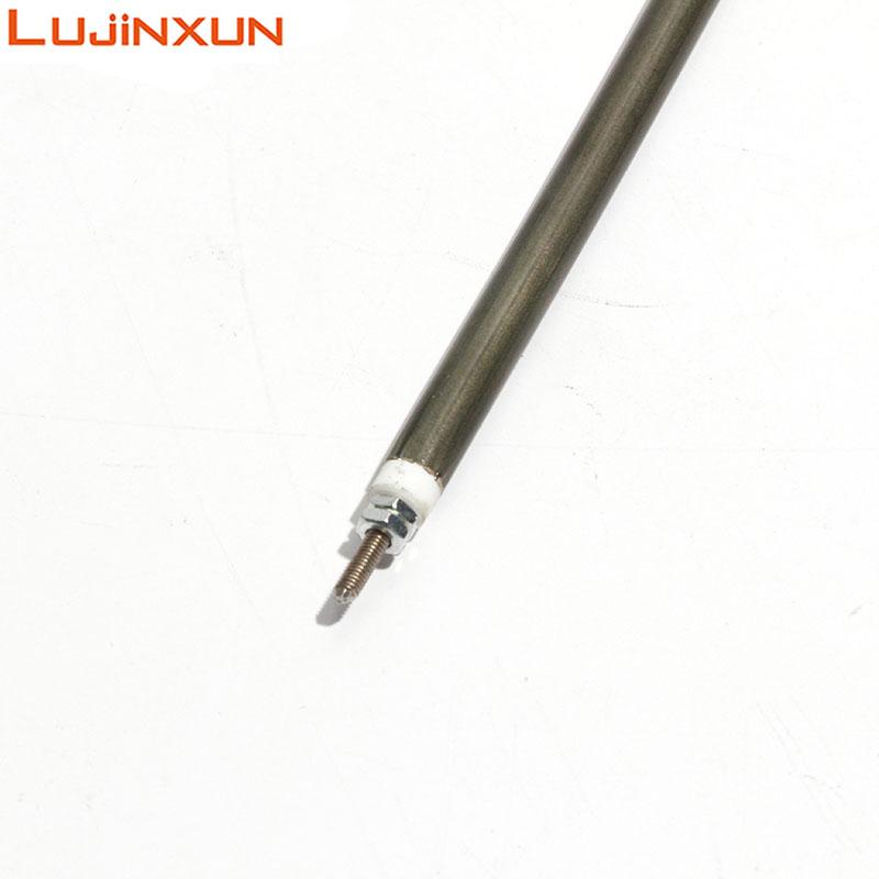 LUJINXUN 300W Air Heater Tube 340/345/350/355/360mm Electric Oven Heating Pipe 6.6mm Green 304SS 110V/220V 300W/350W 2pcs/lot